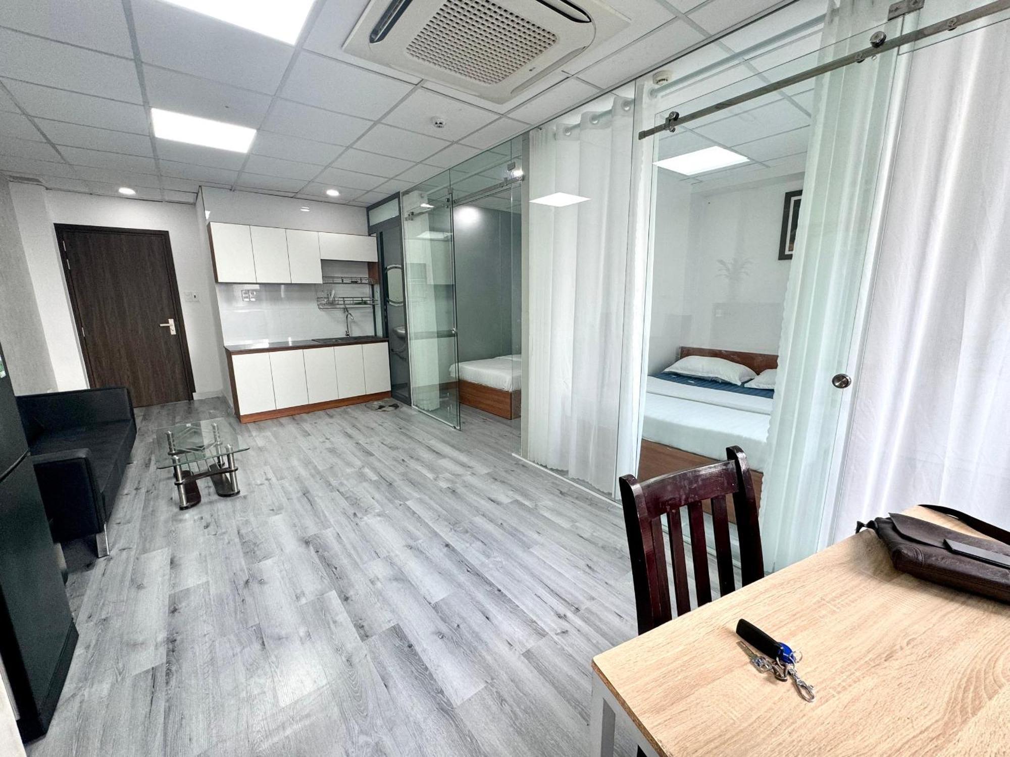 Dlux Bach Dang Aparthotel โฮจิมินห์ซิตี้ ภายนอก รูปภาพ